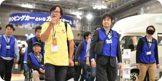 自動車ジャーナリスト（AJAJ）と巡るJapan Mobility Show 2025 ビジュアル
